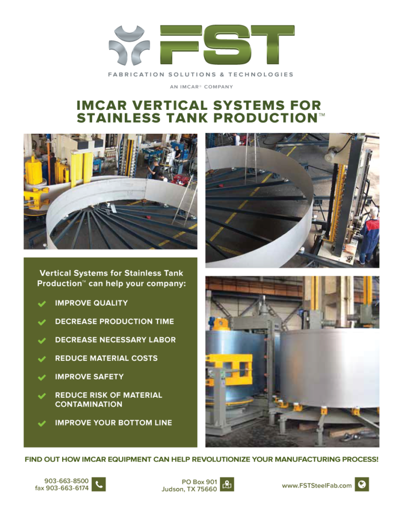 Revolutionizing Stainless Tank Manufacturing: Vertical Systems for Stainless Tank Production Revolutionizing Stainless Tank Manufacturing: Vertical Systems for Stainless Tank Production - Vertical Systems for Stainless Steel Tank Production